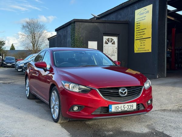 Mazda Mazda6 Saloon, Diesel, 2015, Red