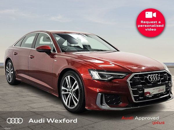Audi A6 Saloon, Diesel, 2024, Red