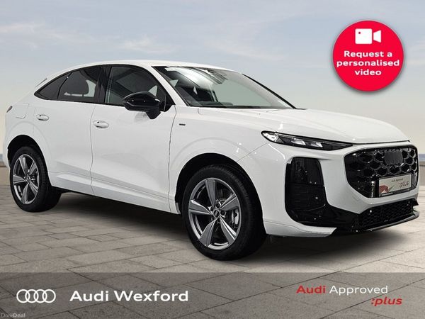 Audi Q3 SUV, Petrol Plug-in Hybrid, 2026, White