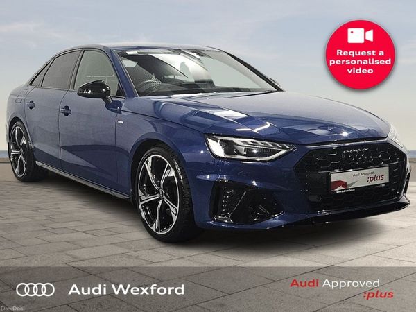 Audi A4 Saloon, Diesel, 2024, Blue