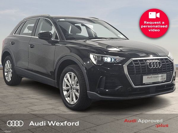 Audi Q3 SUV, Petrol Plug-in Hybrid, 2024, Black