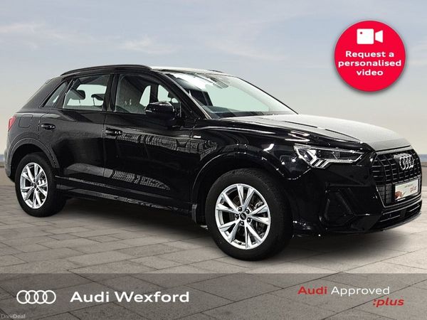 Audi Q3 SUV, Petrol Plug-in Hybrid, 2024, Black