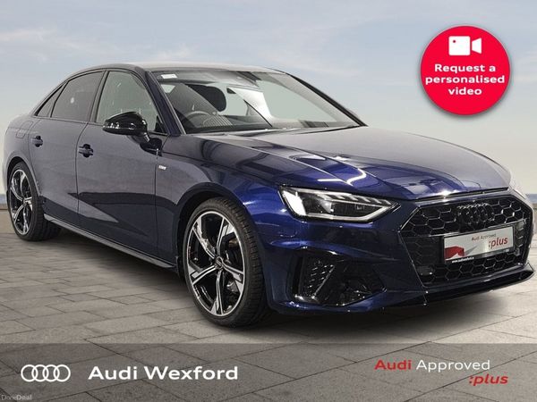 Audi A4 Saloon, Diesel, 2024, Blue