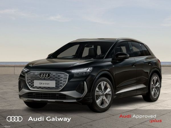 Audi Q4 e-tron SUV, Electric, 2025, Black