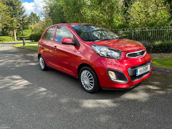 Kia Picanto Hatchback, Petrol, 2014, Red