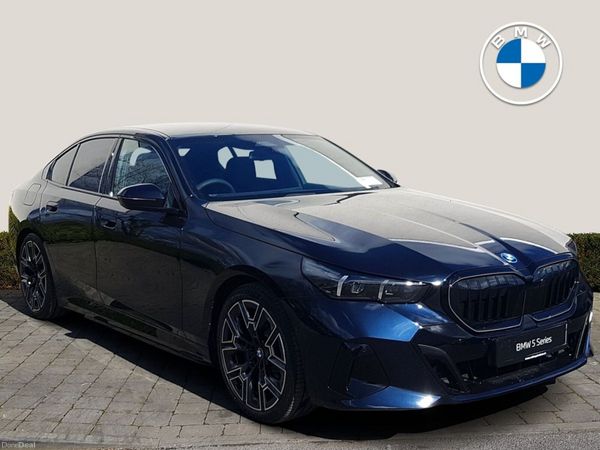 BMW 5-Series Saloon, Petrol Plug-in Hybrid, 2026, Black