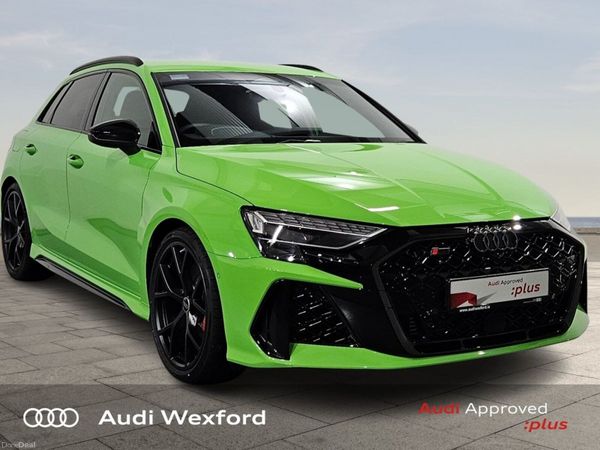 Audi RS3 Hatchback, Petrol, 2026, Green