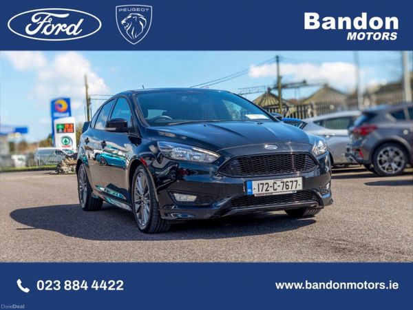 Ford Focus Hatchback, Diesel, 2017, Black