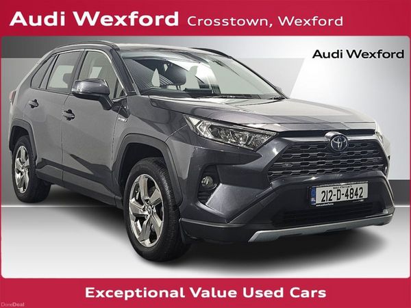 Toyota RAV4 SUV, Petrol Hybrid, 2021, Grey