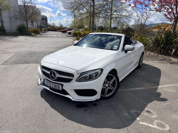 Mercedes-Benz C-Class Convertible, Petrol, 2017, White