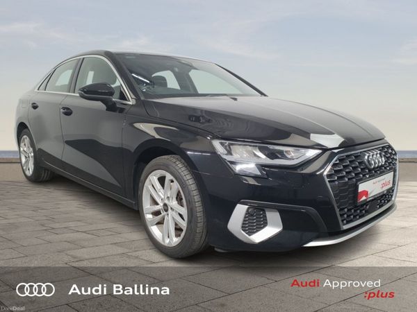 Audi A3 Saloon, Petrol, 2023, Black