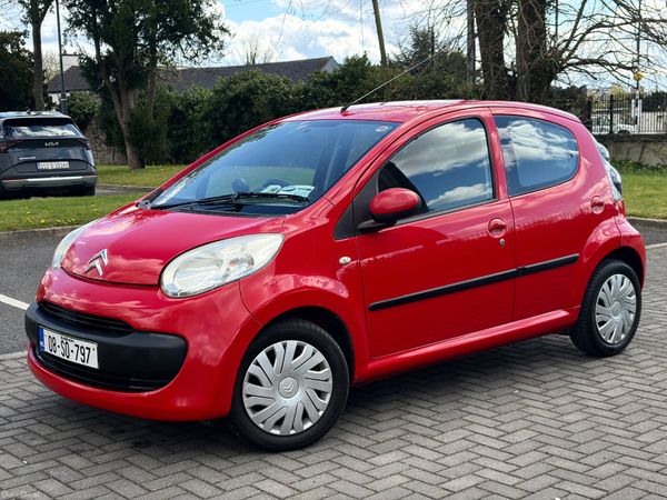Citroen C1 Hatchback, Petrol, 2008, Red
