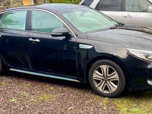 Kia Optima Saloon, Petrol Plug-in Hybrid, 2017, Black
