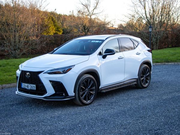 Lexus NX SUV, Petrol Plug-in Hybrid, 2022, White