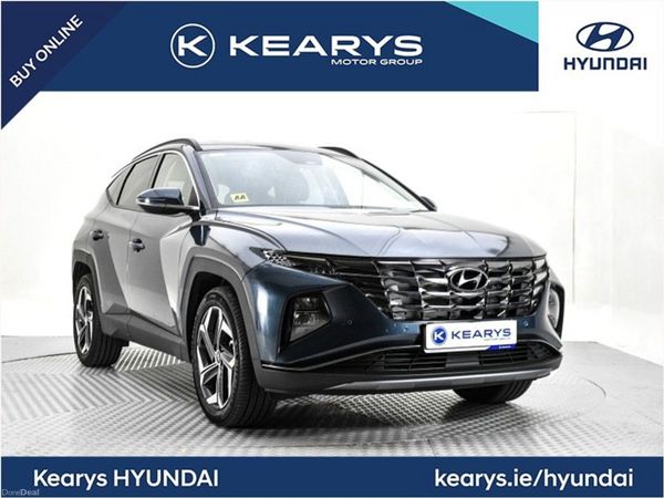 Hyundai Tucson SUV, Petrol Hybrid, 2022, Blue