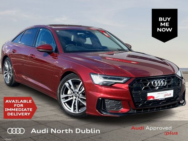 Audi A6 Saloon, Diesel, 2024, Red