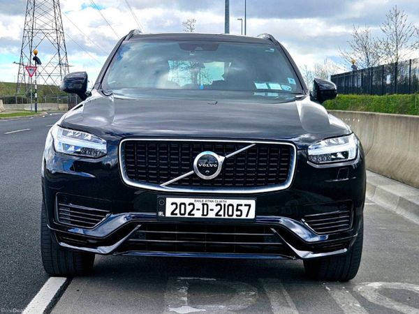 Volvo XC90 SUV, Petrol Plug-in Hybrid, 2020, Black