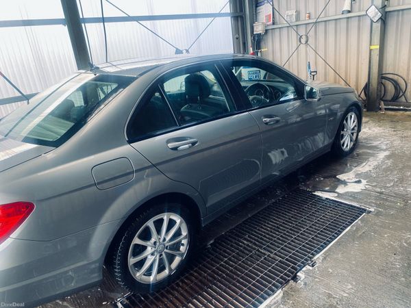 Mercedes-Benz C-Class Saloon, Diesel, 2012, Silver