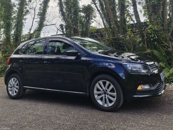 Volkswagen Polo Hatchback, Petrol, 2015, Black