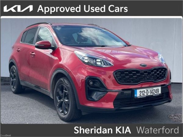 Kia Sportage SUV, Diesel Hybrid, 2021, Red
