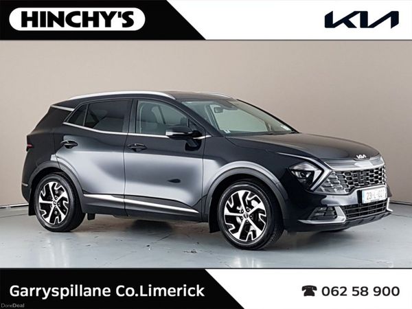 Kia Sportage SUV, Diesel Hybrid, 2023, Black