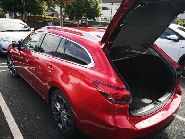 Mazda Mazda6 Estate, Diesel, 2017, Red