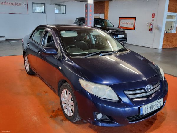 Toyota Corolla Saloon, Petrol, 2008, Blue