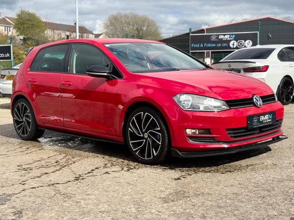 Volkswagen Golf Hatchback, Diesel, 2014, Red