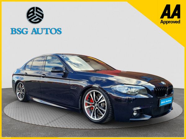 BMW 5-Series Saloon, Diesel, 2016, Black