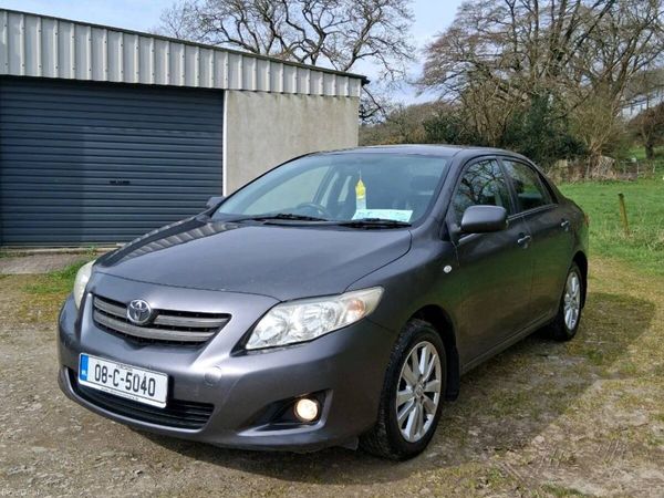 Toyota Corolla Saloon, Petrol, 2008, Grey