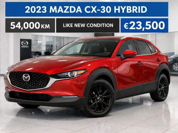 Mazda CX-30 SUV, Petrol, 2023, Red