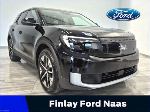 Ford Explorer SUV, Electric, 2026, Black