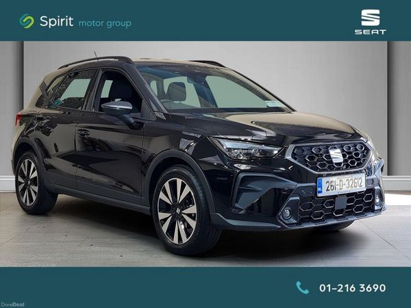 SEAT Arona SUV, Petrol, 2026, Black