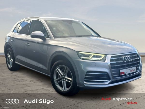 Audi Q5 SUV, Petrol Plug-in Hybrid, 2021, Silver