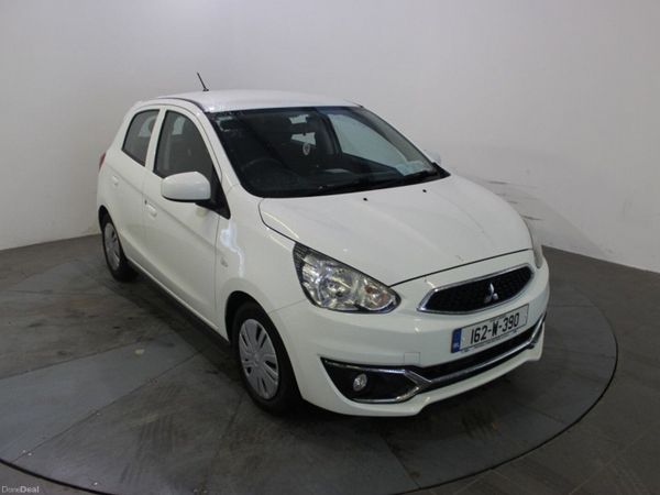 Mitsubishi Space Star Hatchback, Petrol, 2016, White