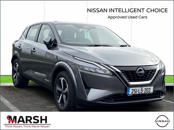 Nissan Qashqai SUV, Petrol Hybrid, 2025, Grey