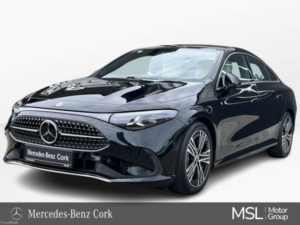 Mercedes-Benz CLA Saloon, Petrol Hybrid, 2026, Black