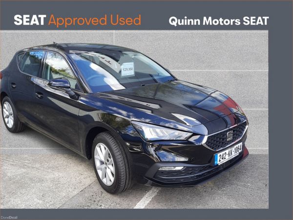 SEAT Leon Hatchback, Petrol Hybrid, 2024, Black