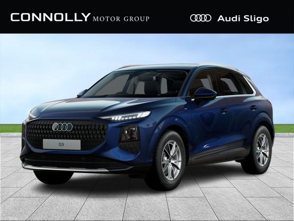 Audi Q3 SUV, Petrol Plug-in Hybrid, 2026, Blue