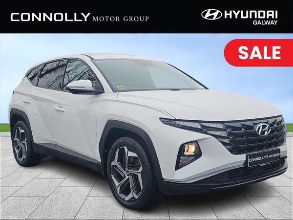 Hyundai Tucson SUV, Petrol Plug-in Hybrid, 2023, White