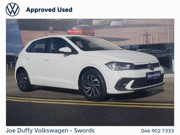 Volkswagen Polo Hatchback, Petrol, 2023, White
