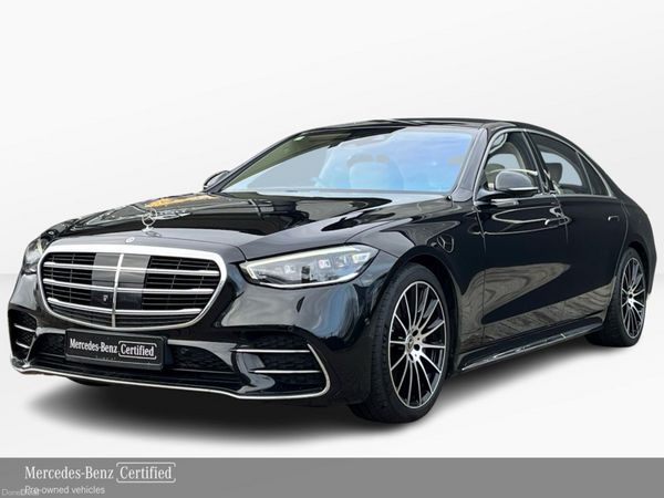 Mercedes-Benz S-Class Saloon, Petrol Plug-in Hybrid, 2023, Black