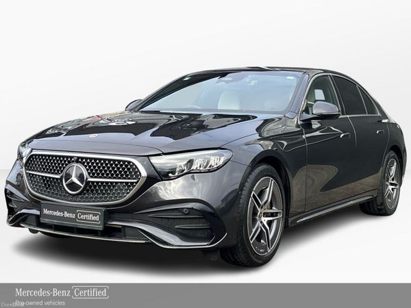 Mercedes-Benz E-Class Saloon, Petrol Plug-in Hybrid, 2024, Grey
