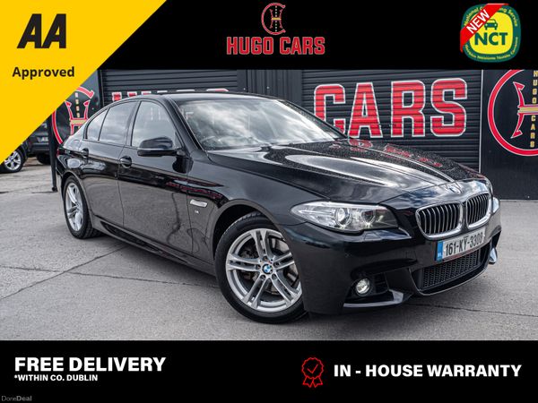 BMW 5-Series Saloon, Diesel, 2016, Black