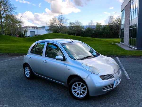 Nissan March Hatchback, Petrol, 2004, Silver
