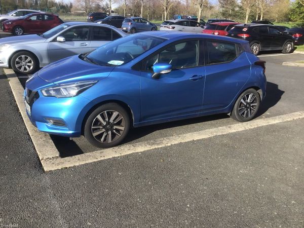 Nissan Micra Hatchback, Petrol, 2019, Blue