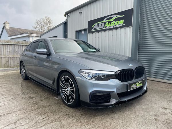 BMW 5-Series Saloon, Diesel, 2019, Blue