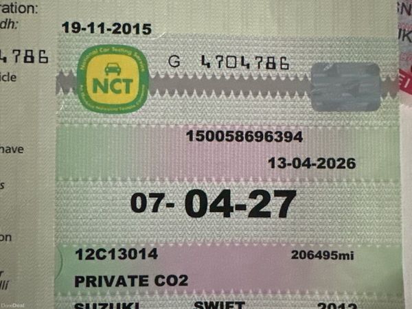 Suzuki Swift Hatchback, Petrol, 2012, Orange