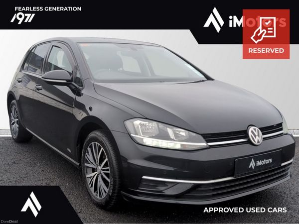 Volkswagen Golf Hatchback, Diesel, 2018, Black