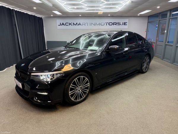 BMW 5-Series Saloon, Petrol Plug-in Hybrid, 2019, Black